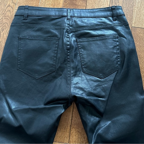 Leather look skinny jeans - Picture 3 of 8